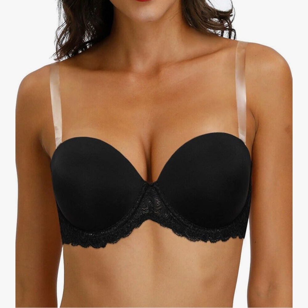 Convertible Underwire Bra with Lace 38DDD 38F
